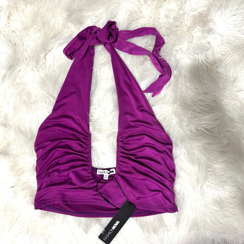 Fashion Nova Vibrant Magenta Top